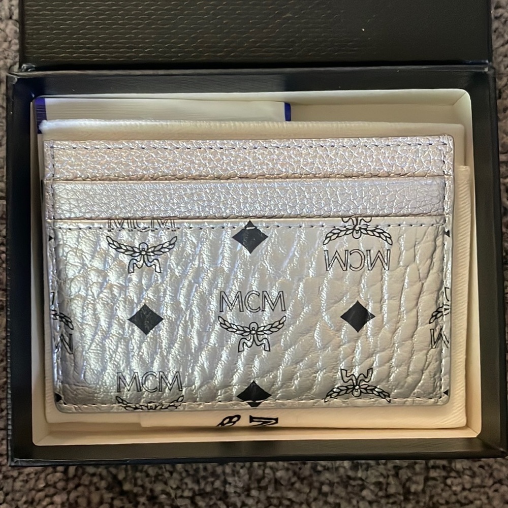 Mcm cardholder silver - Picture 3 of 3